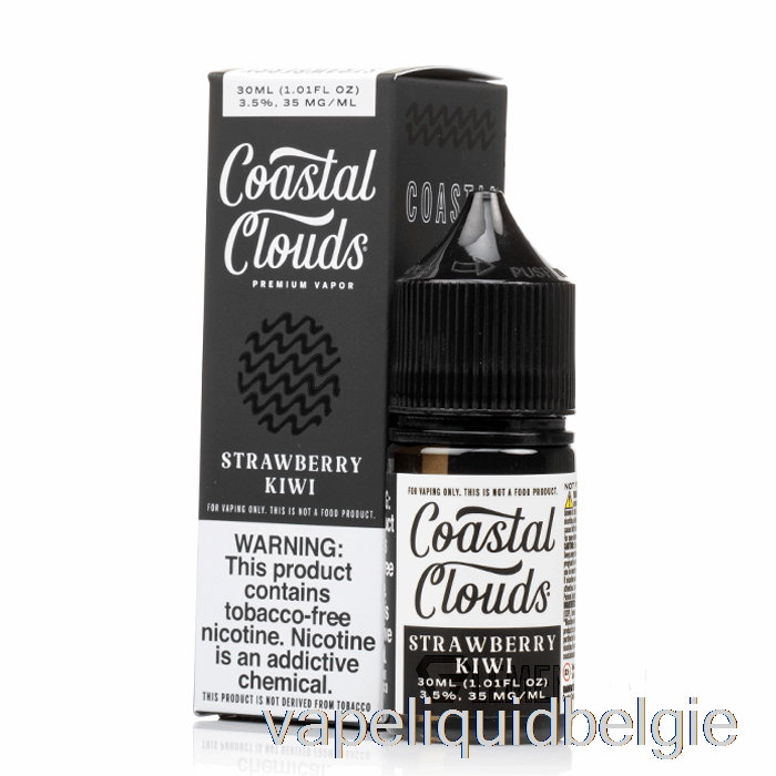 Vape Smaken Aardbei Kiwi Zout - Kustwolken Co. - 30 Ml 50 Mg